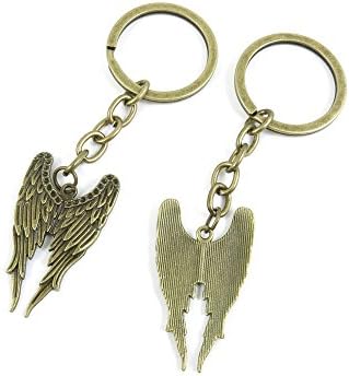 1 PC Keyrings Keychains Ključ Prsten Lance Oznake Nakit Nalazi Clasps Kopče Zalihe B7KY9 Krila kao Anđeo