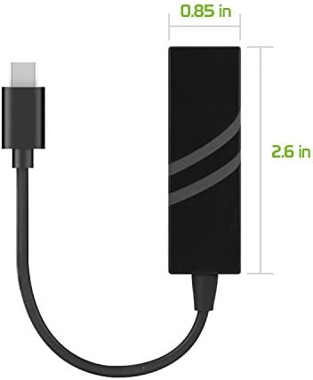 USB-C da LAN Adapter, Cellet Tip C da RJ45 Ethernet Mreže 10/100 Mbps za MacBook Niz Chromebook Piksela