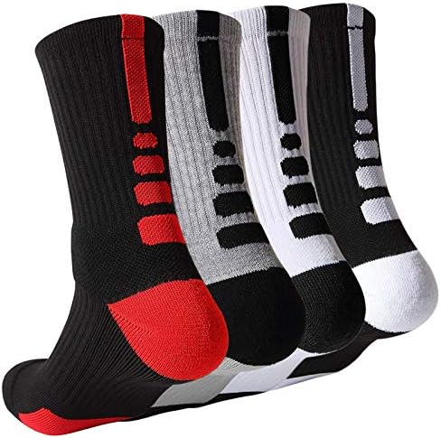 Košarka Čarape Ljudi je na Otvorenom Atletski Posada Čarape Zasticen Debele Sport Dugo Kompresije Čarape